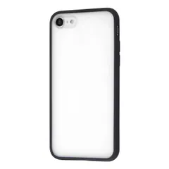 iPhone SE 第3世代/SE 第2世代 / 8 / 7 マットハイブリッドケース SHEER/シアーホワイト/ブラック