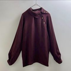 ヨーロッパヴィンテージ アイボリー 花柄 シルクシャツ - メルカリ