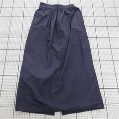 ◇ ⊂ NATURAL BEAUTY BASIC ポリエステル100% ロング タイト スカート サイズS ネイビー系 レディース E  【1509100079941】