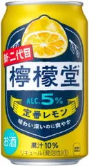●檸檬堂 定番レモン ( チューハイ 350ml×24本) 缶 5% 4902102157674/001900のサムネイル