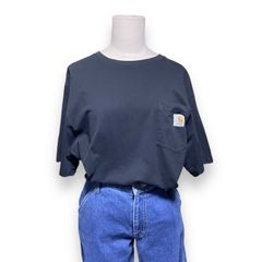 【大人気】 カーハート  ポケットTシャツ　ワンポイントロゴ　オーバーサイズ　黒　ブラック