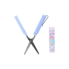 【メール便】リトルツインスターズ コンパクトシザー スティッキールはさみ サンリオ サンスター文具 ハサミ 機能性文具 キャラクター グッズ 