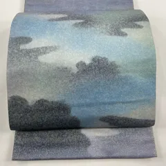 美品 正絹 千地泰弘落款 縞文様 トールサイズ 小紋 着物 A1558 miyagawa-kimono_sb15190