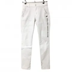 マスターバニー パンツ 白 織生地 ストレッチ レディース 0(S) ゴルフウェア 2024年モデル MASTER BUNNY EDITION