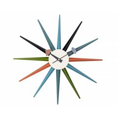 サンバースト クロック 時計 壁掛け おしゃれ ミッドセンチュリー ジョージ・ネルソン デザイナーズ 家具 リプロダクト CW08