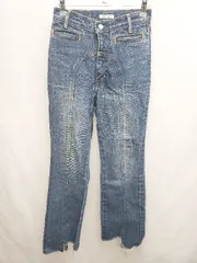 ◇ SLY スライ JEANS ジーンズ デニム パンツ サイズ23 ブルー系 レディース P  【1406110022434】