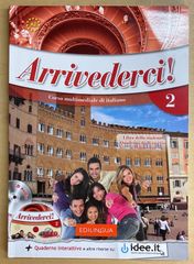 【新品】イタリア語教科書　Arrivederci! 2