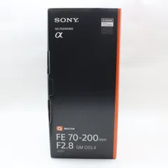 未使用・保証残・SEL70200GM2 70-200 2.8 Ⅱ SONY FE 70-200mm F2.8 GM OSS II SEL70200GM2 中古価格比較 - 価格.com