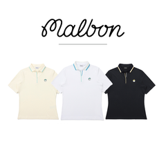 MALBON ゴルフウェア レディースウェア ポロシャツ 3色選択可能　半袖Tシャツ ファッション 速乾