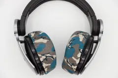 SONY  CECHYA-0086 (Pulse Elite Edition Wireless Headset) のイヤーパッドの保護・修理に mimimamo スーパーストレッチ・ヘッドホンカバー （サイズ：L、色：アーミー、型番：MHC-002-CA）