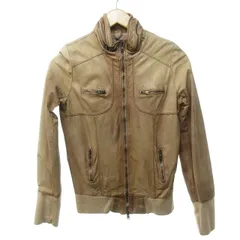 GIORGIO BRATO ジョルジオプラット シングルライダース 44 美品 GIORGIO BRATO ジョルジオプラット シングルライダース 44 美品