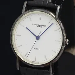 稼動 ローラバッコリー LOM6809 QZ SV925 シルバー文字盤 メンズ腕時計 OGH 2000000 NSK