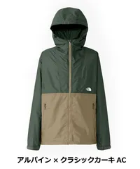 THE NORTH FACE ノースフェイス コンパクトジャケット NP72530 アルパイン×クラシックカーキ メンズ レディース 秋冬 M L XL パーカー キャンプ