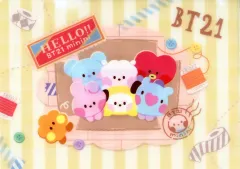【中古】クリアファイル KV mini A5クリアファイル 「HELLO!! BT21 minini」