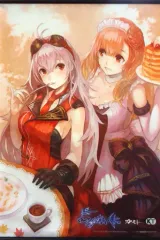 【中古】タペストリー アーナス＆リュリーティス 描き下ろしB2タペストリー 「PS4/PS3/PS Vitaソフト よるのないくに」 WonderGOO購入特典