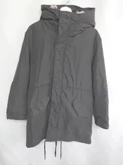 ■ THE SHOP TK ザ ショップ ティーケー 取り外し可能ファーライナー付き 長袖 ジャンパー サイズＬ ブラック レディース E  【1408060068326】のサムネイル