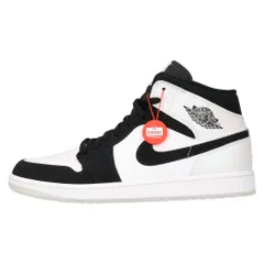 NIKE (ナイキ) AIR JORDAN 1 MID SE OMEGA エア ジョーダン 1ミッド オメガ ハイカットスニーカー ホワイト/ブラック US11/29cm DH6933-100のサムネイル