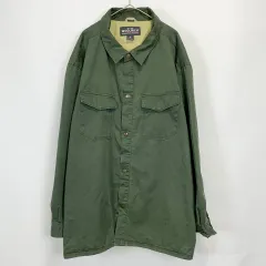 【古着】ウールリッチ グリーン XXLサイズ モッズコート