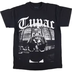 古着 2pac トゥーパック ラップTシャツ ラップT メンズM相当/eaa542086