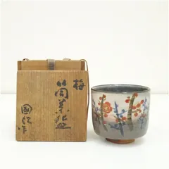 抹茶茶碗　乾山　梅　福森阿也　作　狐森窯　抹茶碗　表千家　裏千家　【匿名配送】 Amazon.co.jp: 抹茶茶碗 乾山 梅 福森阿也 作 狐森窯 抹茶碗 表