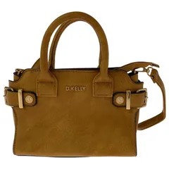 D.KELLY ディーケリー 2-Wayショルダーバッグ/キャメル
