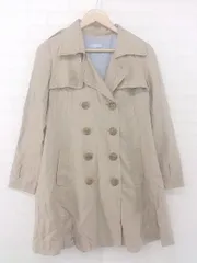 ◇ FREE'S SHOP フリーズショップ 長袖 トレンチコート サイズS ベージュ系 レディース E  【1305250006246】のサムネイル
