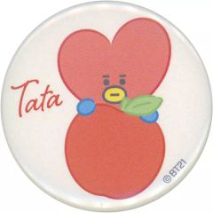 [중고] 배지·핀즈 TATA(부이) 스페셜 이벤트 캔 배지 [BT21] LINE FRIENDS 하라주쿠 스토어 4th Anniversary Fair 상품 구입 특전