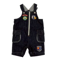 mikihouse ミキハウス デニムオーバーオール ワッペン キッズ 90cm 