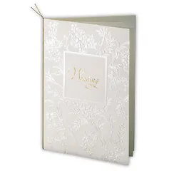 アラベスク　席次表　手作りキット　10名様分　日本ホールマーク　エンボス加工が美しい　エレガントなシリーズ