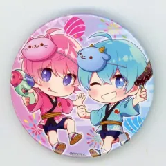 【中古】バッジ・ピンズ ころん＆さとみ(すとろべりーぷりんす) 缶バッジ 法被 「2021 summer オフィシャルグッズ」 すとぷり缶バッジくじ(2021夏ver.!!)景品