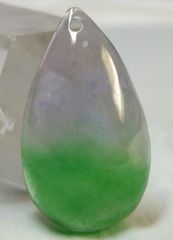 美品 ミャンマー翡翠トップ平丸玉 - メルカリ
