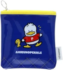 【中古】バッグ あひるのペックル フラットスクエアポーチ レトロサンリオキャラクターズ第4弾 「サンリオキャラクターズ」
