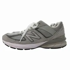 ニューバランス NEW BALANCE M990V5 スニーカー USA製 グレー 9.5 27.5cm M990GL5