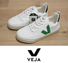 新品 VEJA SMALL V-10 LACE 18cm キッズ 子供用 ヴェジャ スニーカー グリーンのサムネイル