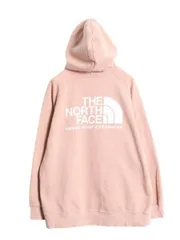【お得なクーポン配布中!】 ノースフェイス 両面 プリント スウェット フード パーカー レディース XL / The North Face プルオーバー トレーナー アウトドア 裏起毛