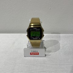 シュプリーム×タイメック デジタルウォッシュ腕時計