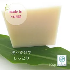 洗顔石鹸 月桃石鹸 100g 固形 無添加 ニキビ 洗顔 洗顔料 敏感肌 乾燥肌 固形石鹸 洗顔せっけん 洗顔石けん 肌荒れのサムネイル