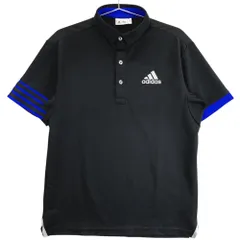 サイズ：M ADIDAS GOLF アディダスゴルフ M73632 半袖ポロシャツ  ブラック系 [240101469610] ゴルフウェア メンズ ストスト