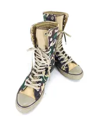 コンバース CONVERSE スニーカー カモ柄 ロングスニー #168469#