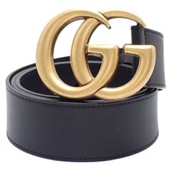 GUCCI(グッチ) GGマーモント ダブルG バックルベルト ベルト
