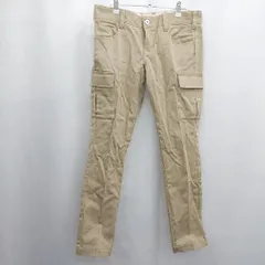 ◇ Θ Dickies ディッキーズ 無地 チノパン カーゴパンツ サイズ28 ライトブラウン系 メンズ E  【1507030014285】