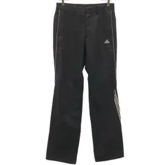 adidas アディダス ゴルフ ロングパンツ 76 チャコールブラック GOLF メンズ 古着