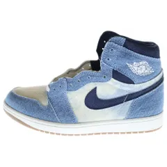 NIKE (ナイキ) AIR JORDAN 1 RETRO HIGH OG DENIM エアジョーダン 1 レトロ デニム ハイカットスニーカー インディゴ US9/27cm FQ2947-100