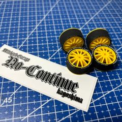 ミニ四駆 初心者🔰入門用 ペラタイヤ SPハード 23.5mm