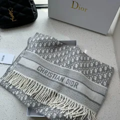DIOR | マフラー ディオール オブリーク カシミヤ｜マフラー