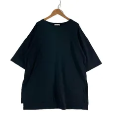 GLOBAL WORK グローバルワーク 無地 春夏 SS 半袖Tシャツ コットン ブラック ユニセックス F【古着】【中古】【送料無料】