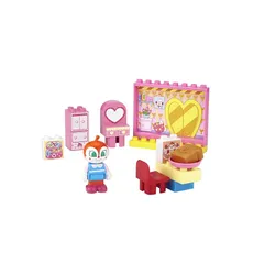 【新品】 BlockLabo ブロックラボ アンパンマン キュートなドキンちゃんのおへや 1