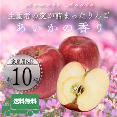 青森県産 ＂ あいかの香り ＂ りんご【ご家庭用B品10kg】【送料無料】【産地直送】リンゴ 林檎
