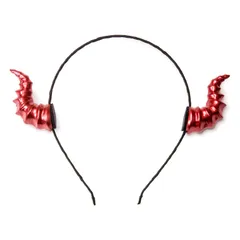 [ペットラバーズ] 頭飾造形 悪魔 ミニ ツノ カチューシャ レッド NY-3004 デビル 角 なかの由峰 デザイン