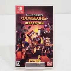 【小牧店】Switch／Minecraft Dungeons Hero Edition(マインクラフトダンジョンズ ヒーローエディション) 【PS646-1629】